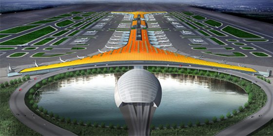 Top 10 airports on Chinese mainland