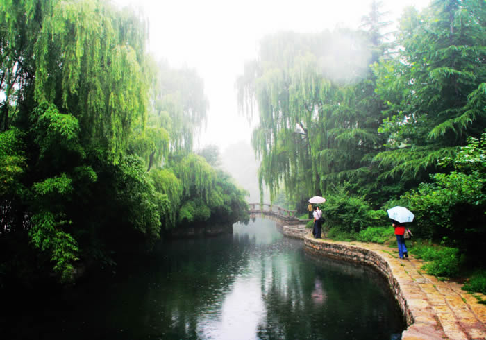 Laolongwan scenic spot in Shandong