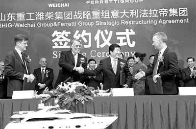 Shandong firm acquires Ferretti Group