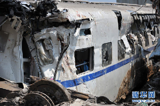 A deadly high-speed train crash occured in July, killing at least 40 passengers. [File photo]