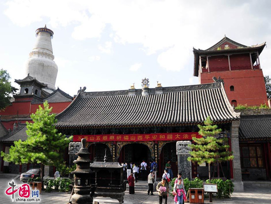 Wutai Mountain,one of the 'Top 10 temples for Spring Festival prayers' by China.org.cn.