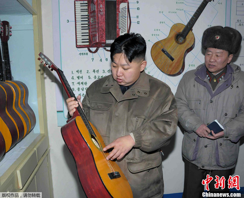 Kim Jong Un, supreme commander of the Korean People's Army and supreme leader of the Workers' Party of Korea, state and army, inspected KPA Unit 169 honored with the title of the O Jung Hup-led Seventh Regiment.