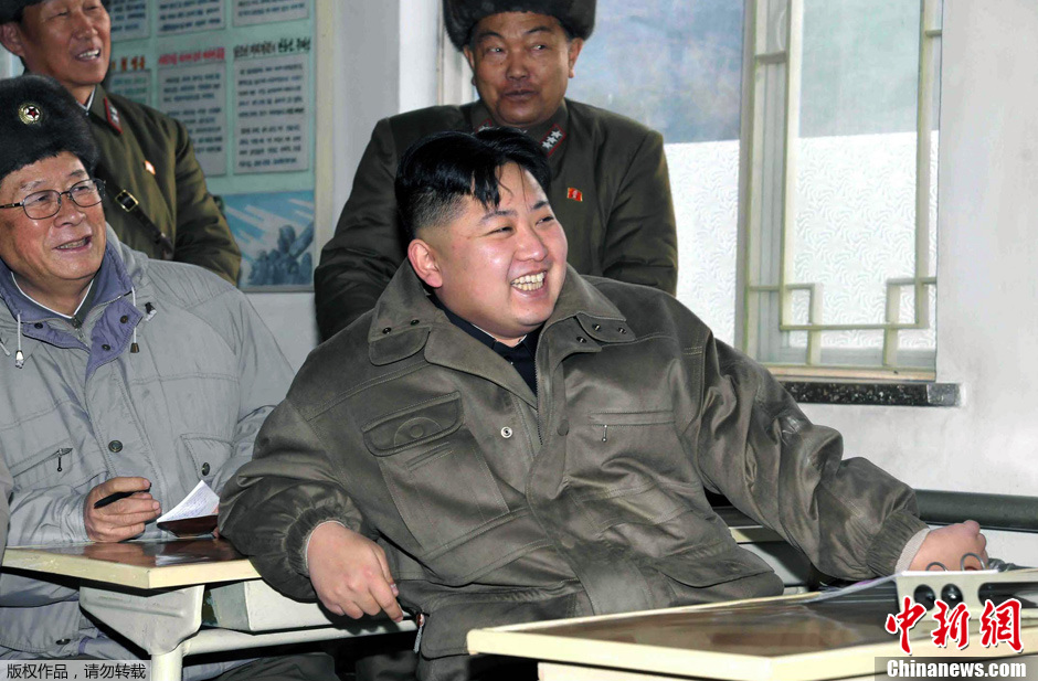 Kim Jong Un, supreme commander of the Korean People's Army and supreme leader of the Workers' Party of Korea, state and army, inspected KPA Unit 169 honored with the title of the O Jung Hup-led Seventh Regiment. 