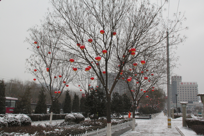 Spring Festival is celebrated in Lishi, Lvliang City, Shanxi Province. [China.org.cn, by Li Xiaohua] 