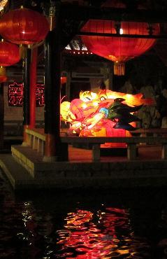 Lanterns lit to celebrate Spring Festival in Shandong