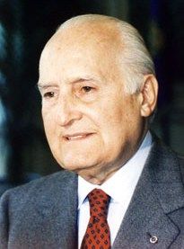 Former Italian president Scalfaro