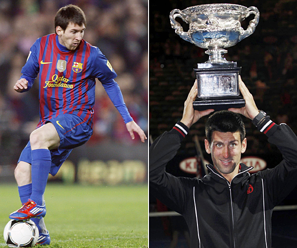  Djokovic and Messi spearhead Laureus awards. [Photo/Agencies]