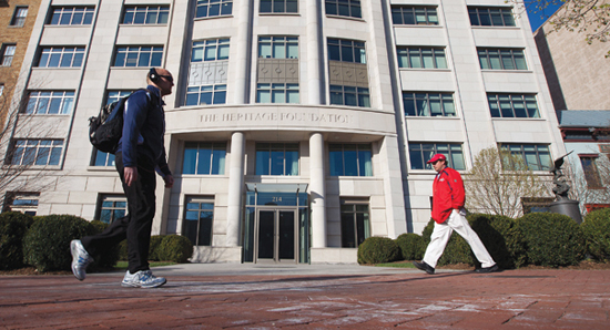 Heritage Foundation, one of the 'top 30 think tanks in the world 2011' by China.org.cn.