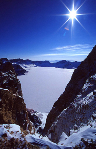 Changbai Mountain, one of the 'Top 8 February destinations in China' by China.org.cn.