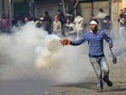Clashes between police and protesters in Cairo