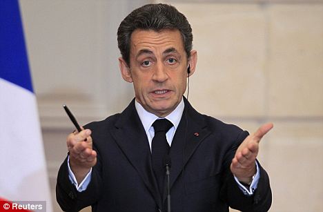 Big spender: France's President Nicolas Sarkozy, who uses a ￡215million jet to travel the world [Agencies]