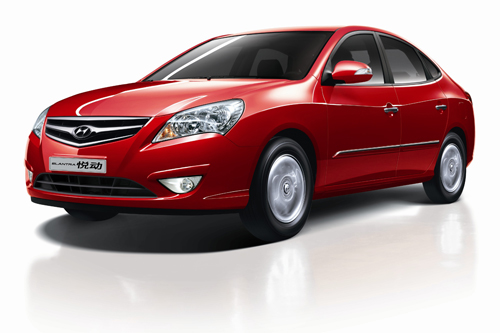 Hyundai Elantra, one of the 'Top 10 bestselling cars in China in 2011' by China.org.cn 