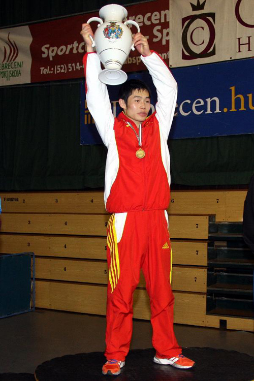 Chang Yong of China wins boxing gold in Hungary