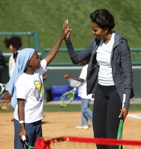 'Let's Move' with US first lady