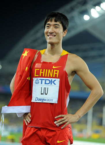 Liu Xiang,one of the 'Top 10 highest-earning Chinese athletes of 2011' by China.org.cn.