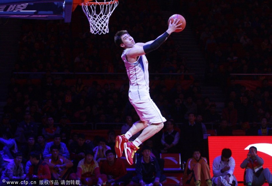 Slam Dunk Contest at the CBA All-Star Weekend.