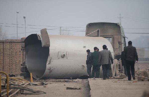 CHINA-LANZHOU-XIGU-TANK TRUCK-EXPLOSION (CN)