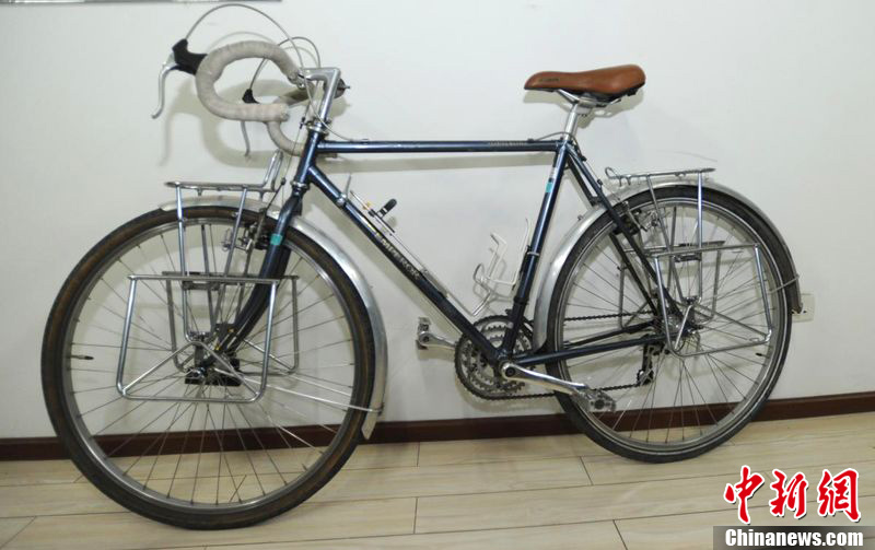 Keiichiro Kawahara's beloved bicycle