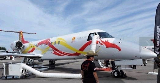 Photos of Jackie Chan's private plane disclosed