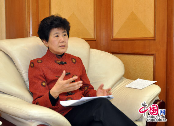 中国联合国协会副会长兼总干事张小安女士接受中国网专访