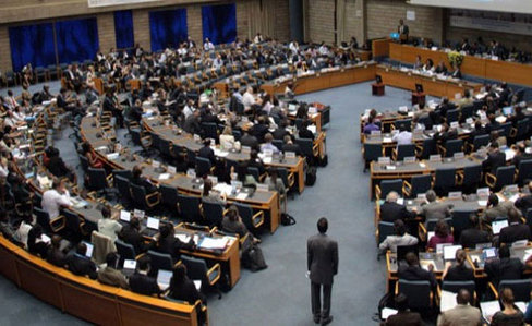 Environment ministers at their annual meeting in Nairobi, Kenya. [UNEP] 