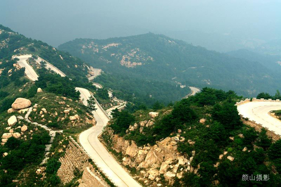 Jiulong Canyon in Shandong