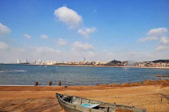 Cold air reaches Qingdao