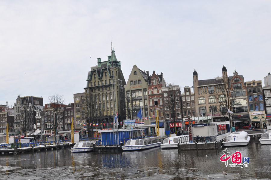 Photo shows the scenery of Amsterdam, the capital of the Netherland. [China.org.cn/Photo by Pang Li]