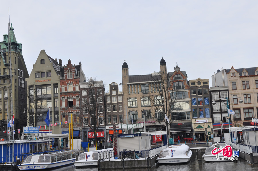 Photo shows the scenery of Amsterdam, the capital of the Netherland. [China.org.cn/Photo by Pang Li]