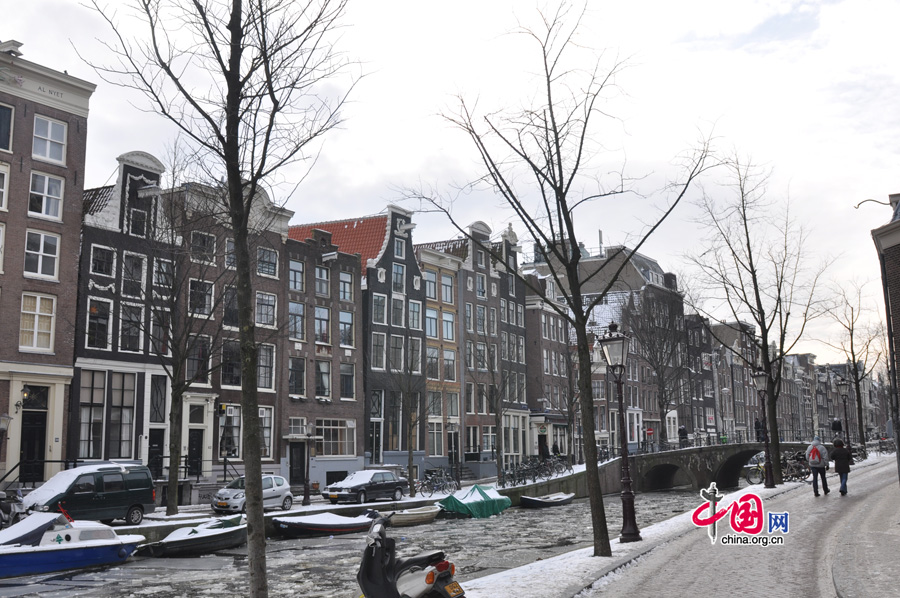 Photo shows the scenery of Amsterdam, the capital of the Netherland. [China.org.cn/Photo by Pang Li]