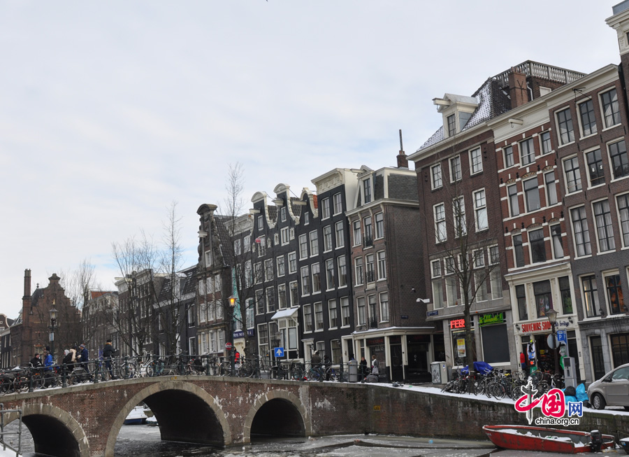 Photo shows the scenery of Amsterdam, the capital of the Netherland. [China.org.cn/Photo by Pang Li]