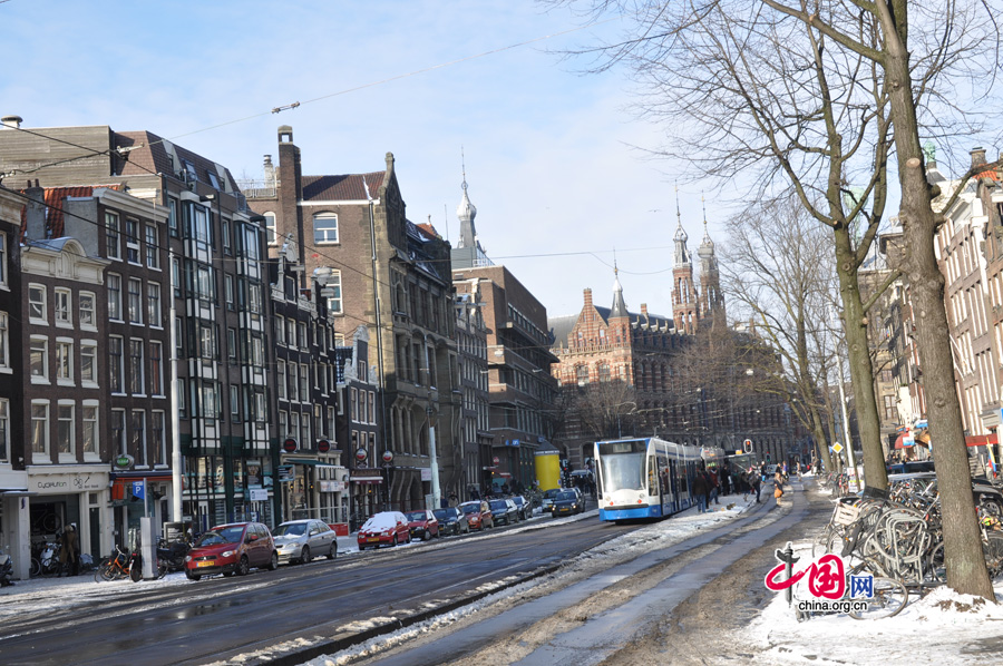 Photo shows the scenery of Amsterdam, the capital of the Netherland. [China.org.cn/Photo by Pang Li]