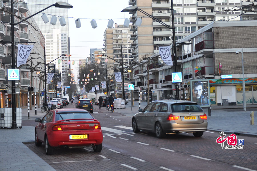 Karel Doormanstraat in Rotterdam. [Pang Li/China.org.cn]