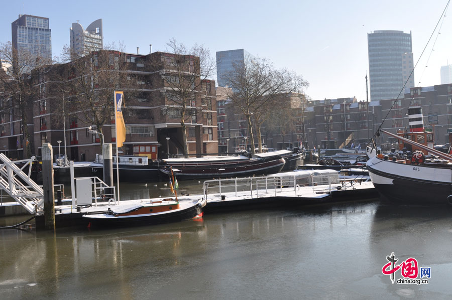 A port in Rotterdam. [Pang Li/China.org.cn]