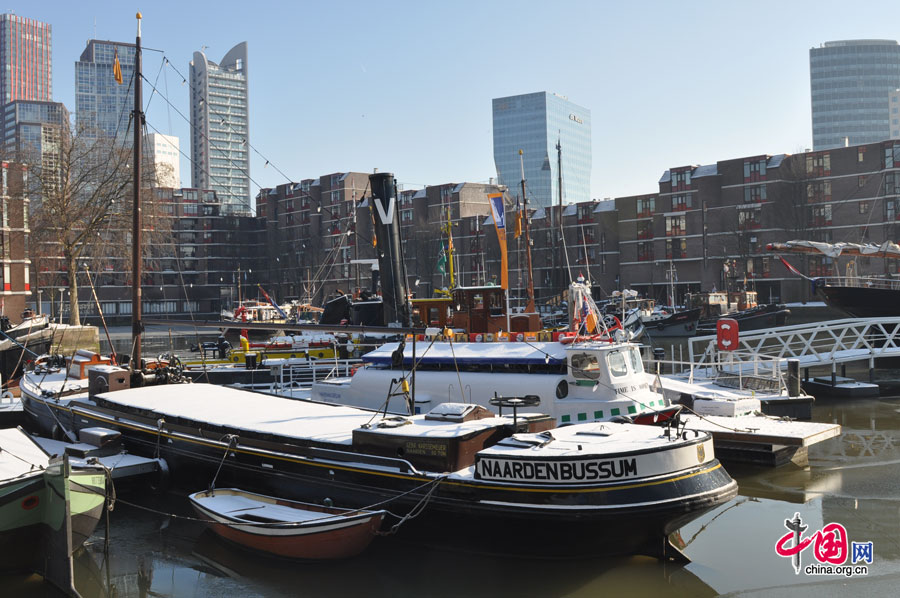  A port in Rotterdam. [Pang Li/China.org.cn]