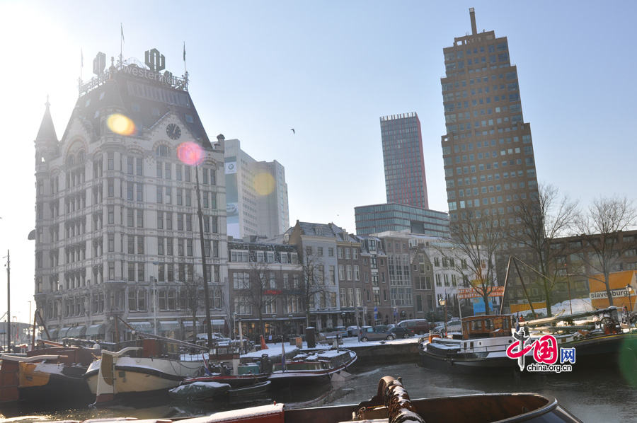 A port in Rotterdam. [Pang Li/China.org.cn]