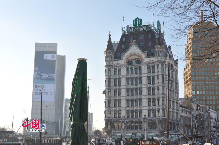 The Westermeijer tower in Rotterdam. [Pang Li/China.org.cn]