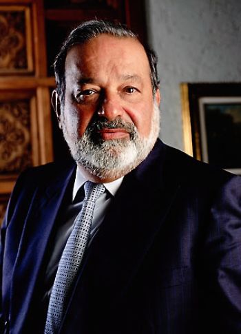 Carlos Slim, one of the 'Top 10 richest people on Earth in 2012' by China.org.cn.