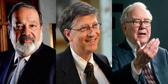 Top 10 richest people on Earth in 2012