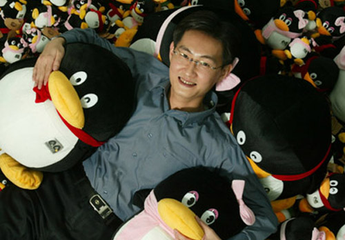 Ma Huateng, one of the 'Top 10 richest people in China 2012' by China.org.cn.