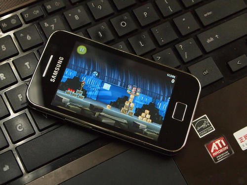 Samsung Galaxy Ace (S5830), one of the 'top 10 best-selling cell phones in Asia' by China.org.cn.
