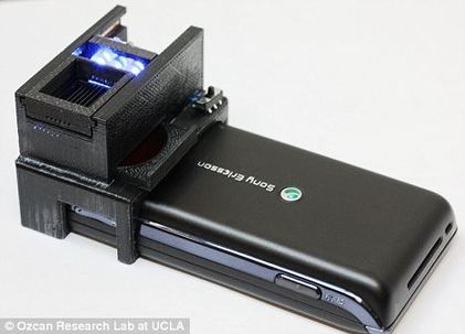 The scanner can detect the presence of E. coli. [Agencies] 