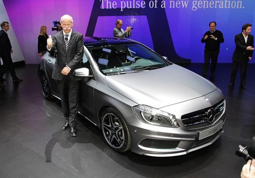 Mercedes A-Class, one of the 'Top 10 cars at Geneva Motor Show 2012' by China.org.cn.