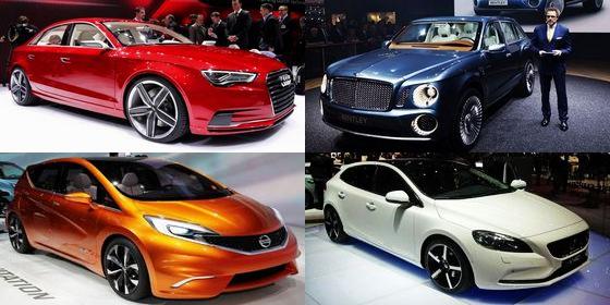 Top 10 cars at Geneva Motor Show 2012