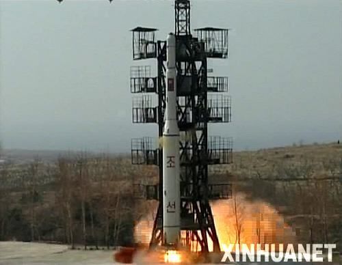 The Democratic People’s Republic of Korea (DPEK) launched its first space rocket at the beginning of the year 2012. [File photo from Xinhua] 