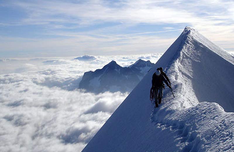 Eiger Mountain. (Photo: xinhuanet.com) 