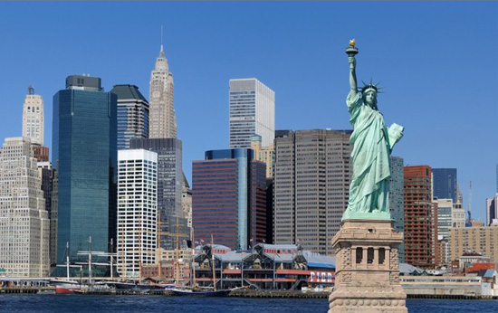 New York,one of the 'Top 10 global billionaire cities for 2012' by China.org.cn.