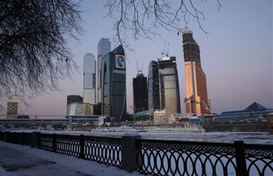 Moscow,one of the 'Top 10 global billionaire cities for 2012' by China.org.cn.