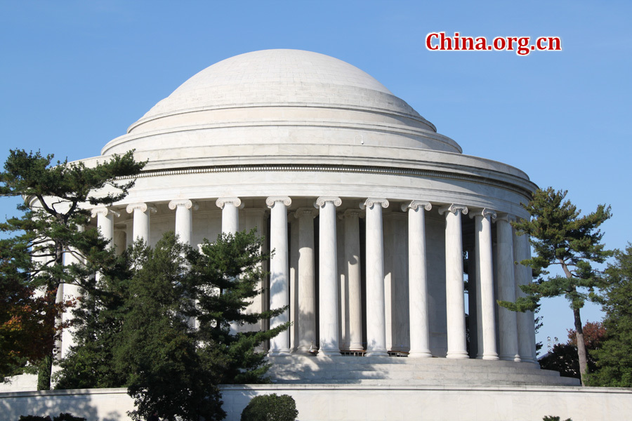 Photo shows a snapshot of Washington, D.C., the capital of the United States. [China.org.cn/by Li Xiaohua]