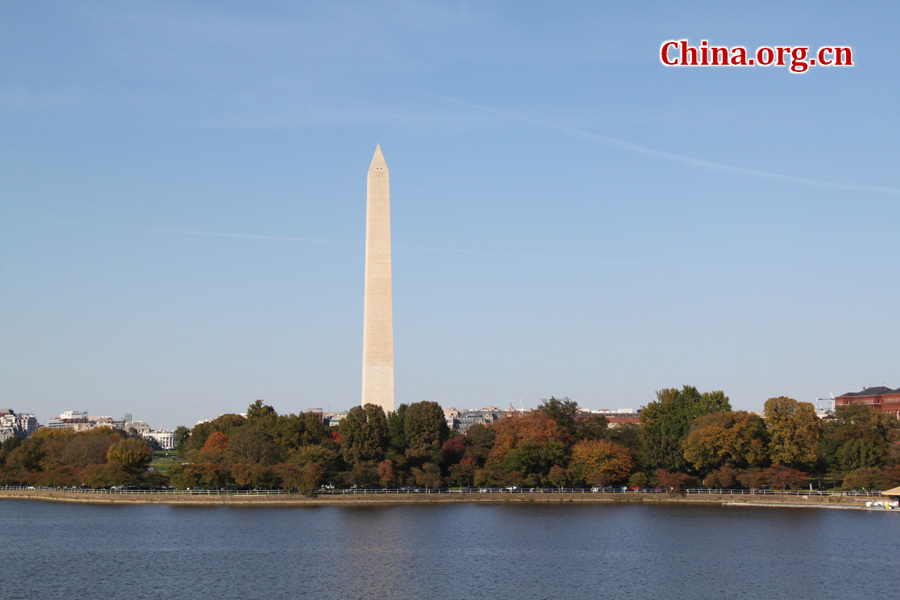 Photo shows a snapshot of Washington, D.C., the capital of the United States. [China.org.cn/by Li Xiaohua]